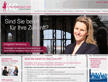 Tablet Screenshot of ihr-karrierecoach.com